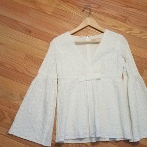 Michael Kors White Lace Blouse